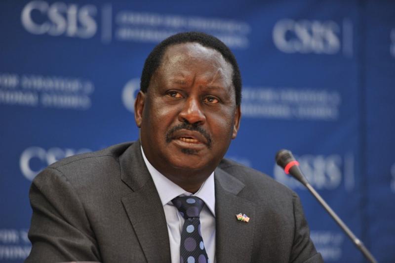 File image of Raila Odinga